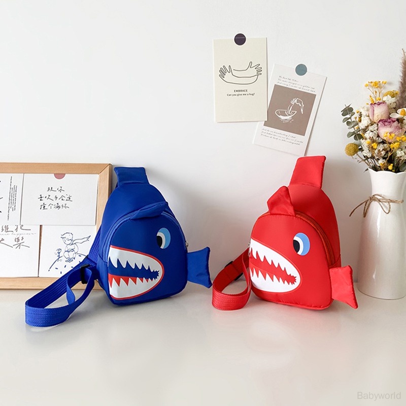 Túi Thể Thao Đeo Chéo In Họa Tiết Khủng Long Hoạt Hình Cho Bé