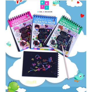 Sổ Ma Thuật Cầu Vồng A6 - Sổ Scratch Note