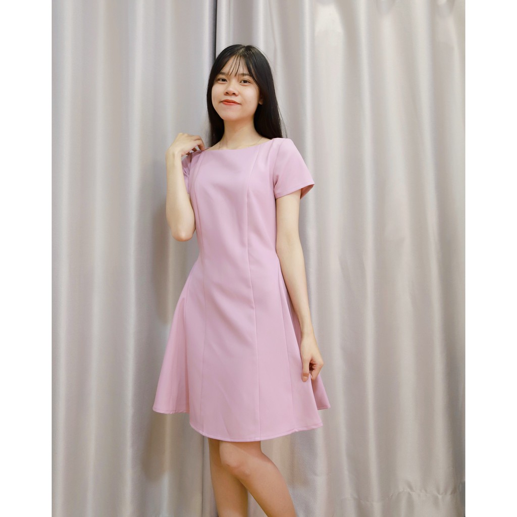 Jenny L - Đầm dáng xòe Elise Polo Dress JL057