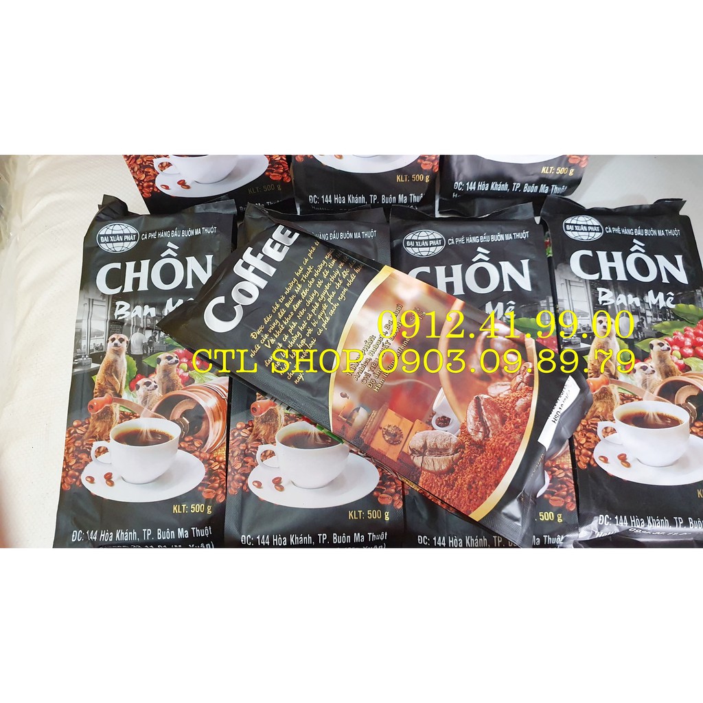 Cà Phê Chồn Ban Mê ( Chồn Đen ) Gói 500gr