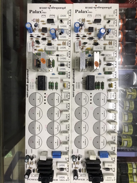 Mạch công suất 16 sò 8 tụ