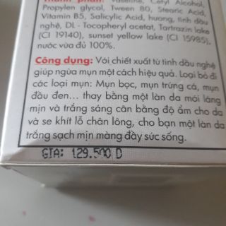 Kem sạch mụn hết thâm Bạch Linh