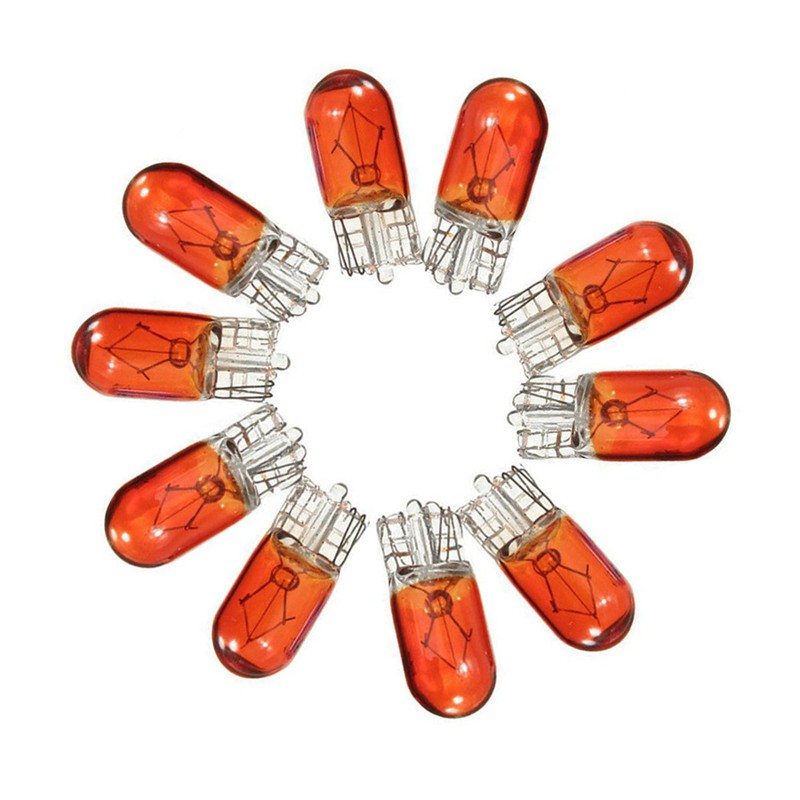 Set 10 bóng đèn T10 Wedge W5W 501 194 LED gắn trần xe hơi thiết kế chuyên dụng