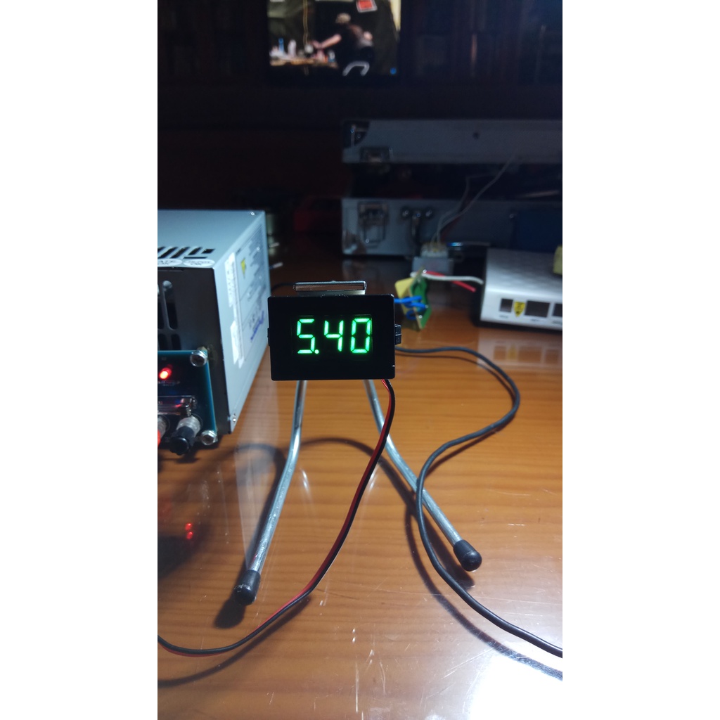 Vôn Kế Điện Tử Mini DC 4.5V Sang 30V 120V