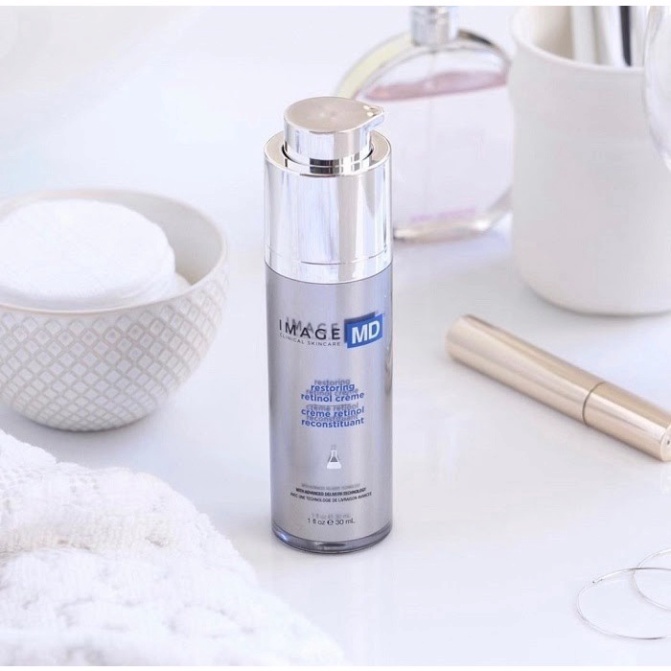 Kem Retinol Trẻ Hóa Mờ Thâm Nám Cho Da Khô Image Skincare MD Restoring Retinol Creme - Bác Sĩ Phương Trang