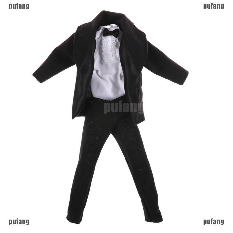 1 Bộ Quần Áo Vest Đen Dành Cho Búp Bê Ken