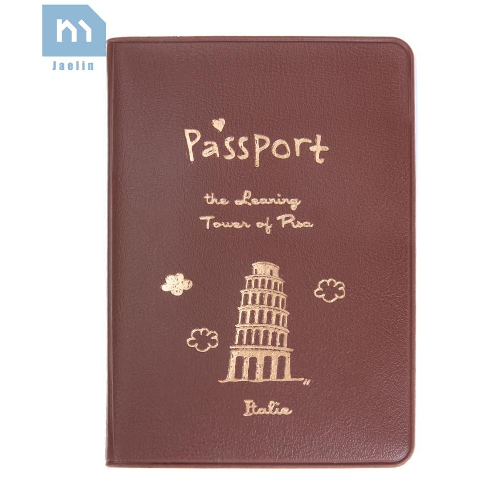 Bao da PU đựng thẻ passport đa năng tiện dụng chất lượng cao