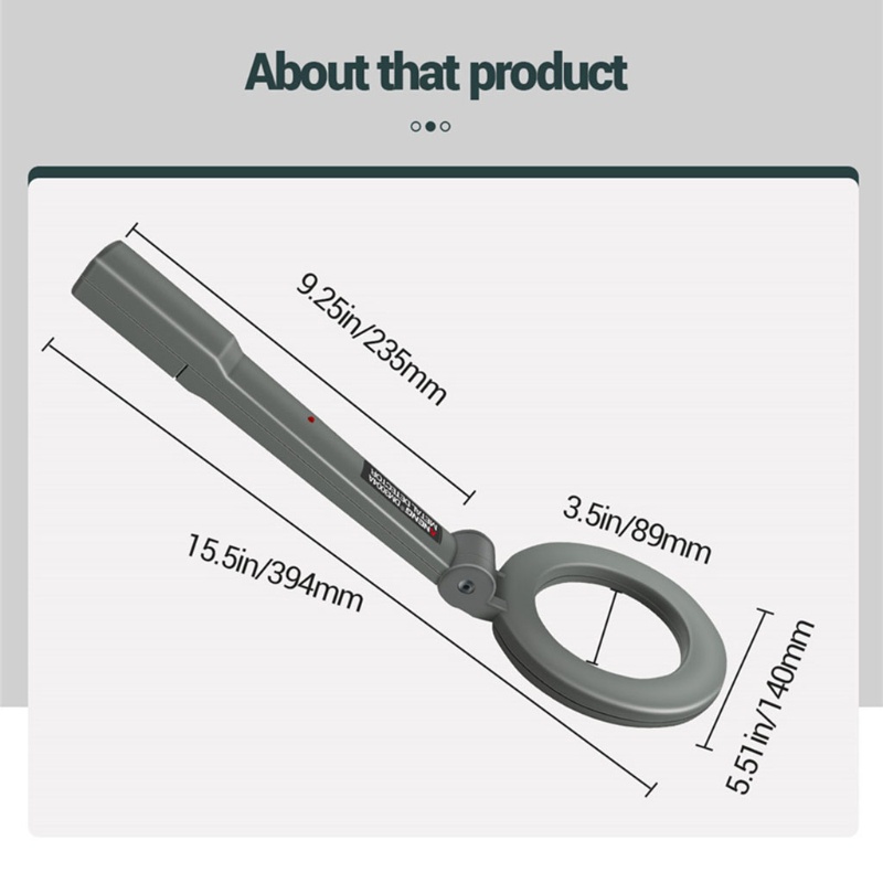 Máy Quét Kim Loại Siêu Nhẹ Chuyên Dụng Cho Trạm Điện Tử