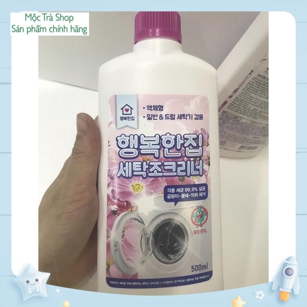 Nước tẩy lồng máy giặt huơng hoa Hàn Quốc 500ml KHỬ KHUẨN