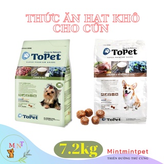 Topet Thức ăn cho chó mọi lứa tuổi vị Gà/ Cừu và gạo 7.2kg