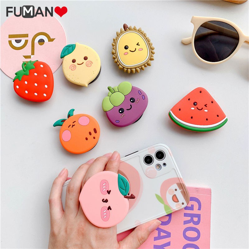 Giá đỡ điện thoại hình trái cây dễ thương tiện dụng