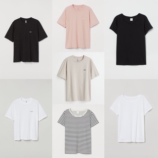 Áo phông cổ tròn nữ cộc tay hm auth