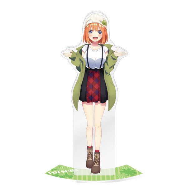 Mô hình Standee Gotoubun No Hanayome ver THƯỜNG PHỤC CASUAL Nhà Có 5 Nàng Dâu Tượng Acrylic Anime mica trưng bày chibi