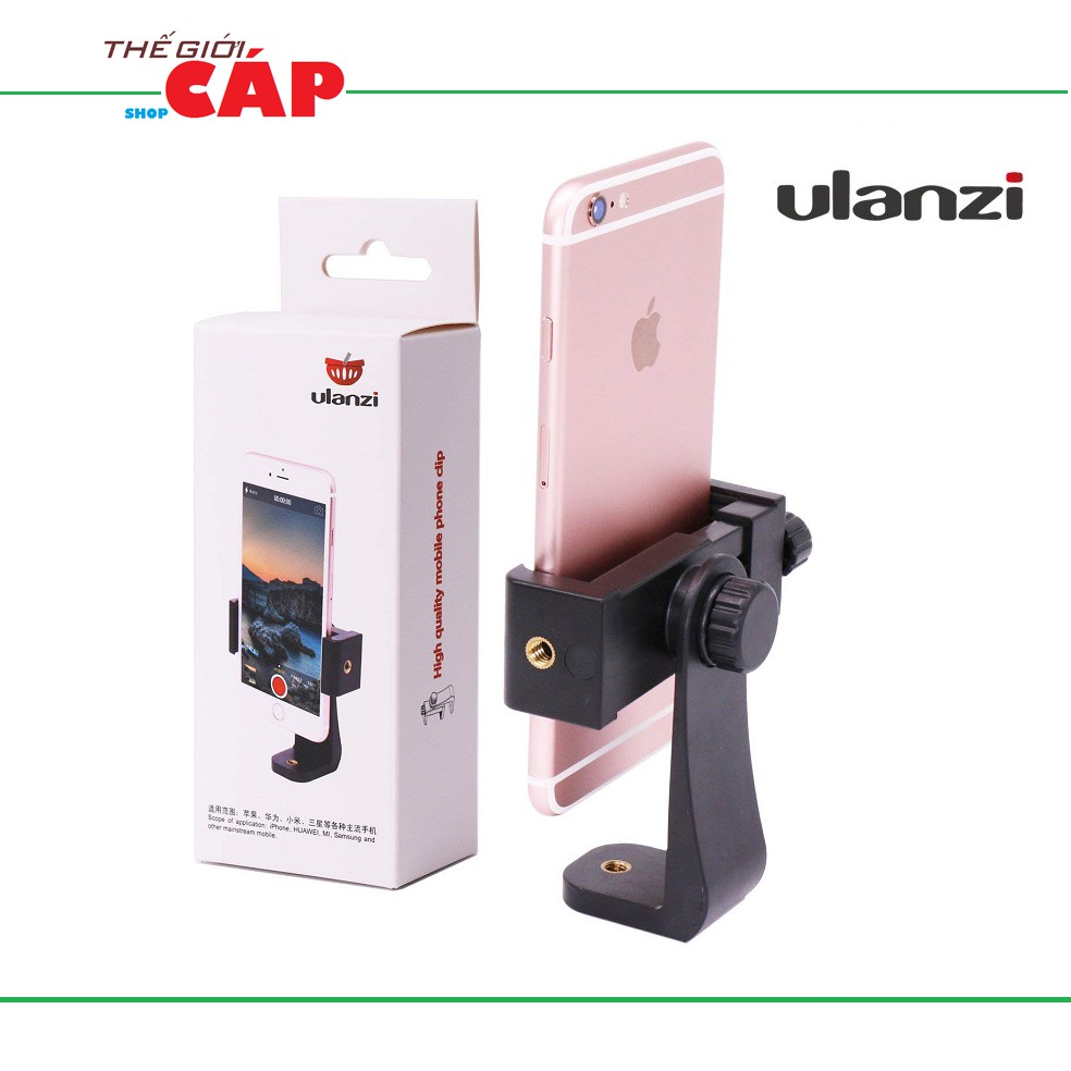 Giá Kẹp Điện Thoại 360 Độ Hỗ Trợ Quay Phim, Chụp Ảnh Cao Cấp Ulanzi Clipper Man