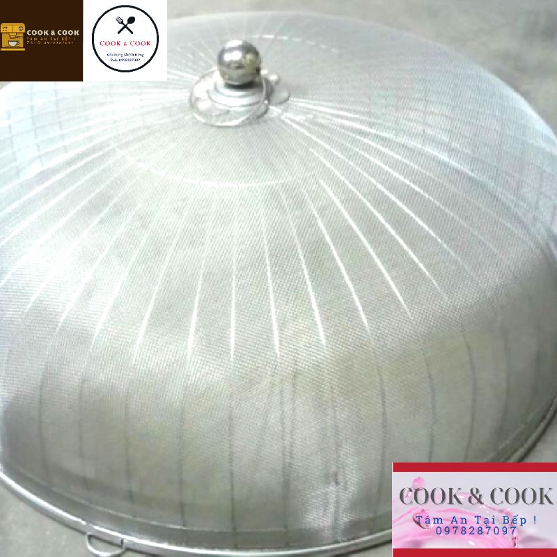 [Chính Hãng] Lồng bàn inox 304 lưới 2 lớp loại 1 dầy inox 304 Vietcook- Hàng shop đặt gia công riêng