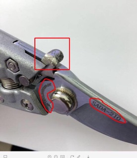 Kéo cắt cành SADA 210mm