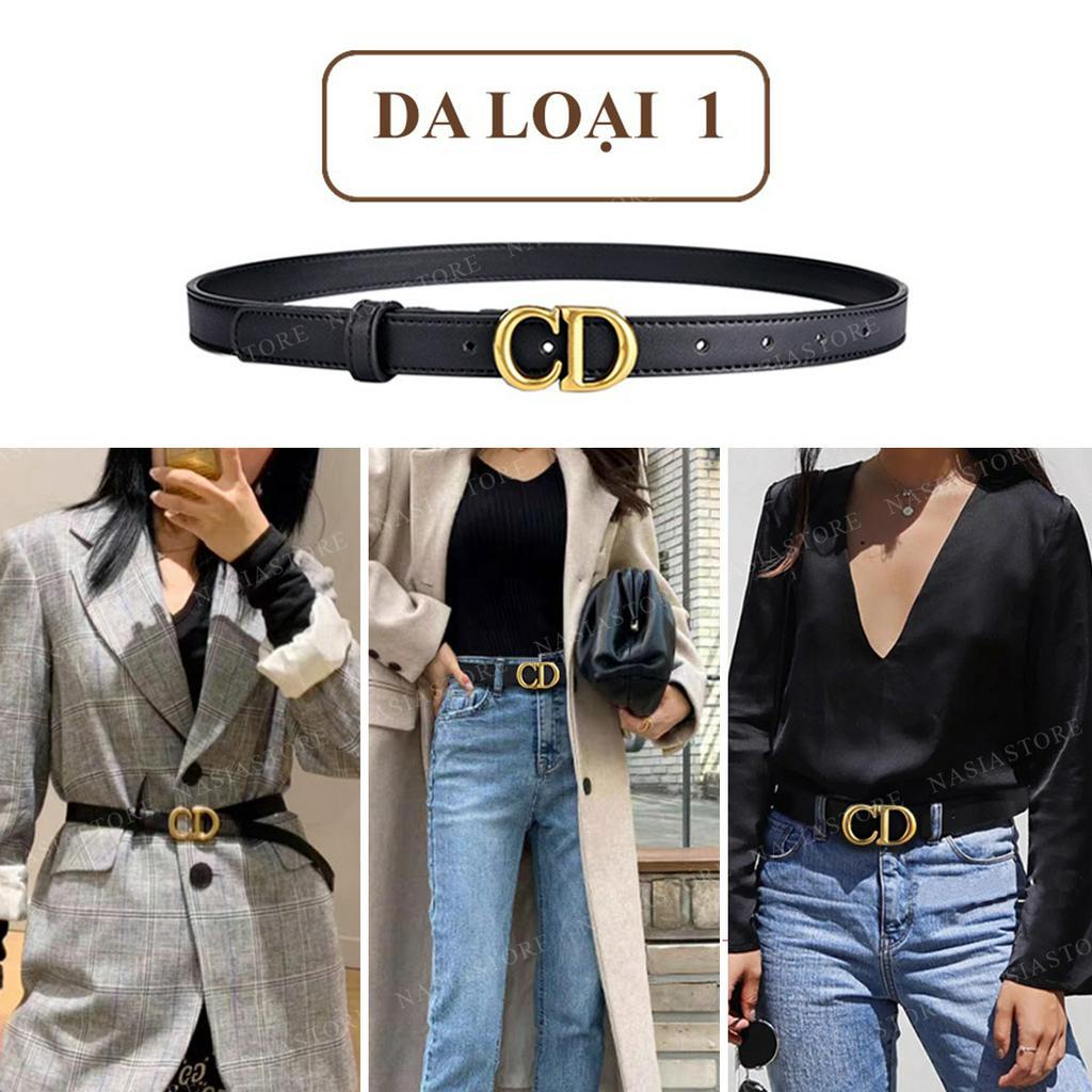 Đai váy nữ nhỏ 2cm Nasiatore - Thắt lưng nữ bản nhỏ nịt áo váy hàng cao cấp - Đai thắt áoTLSU14