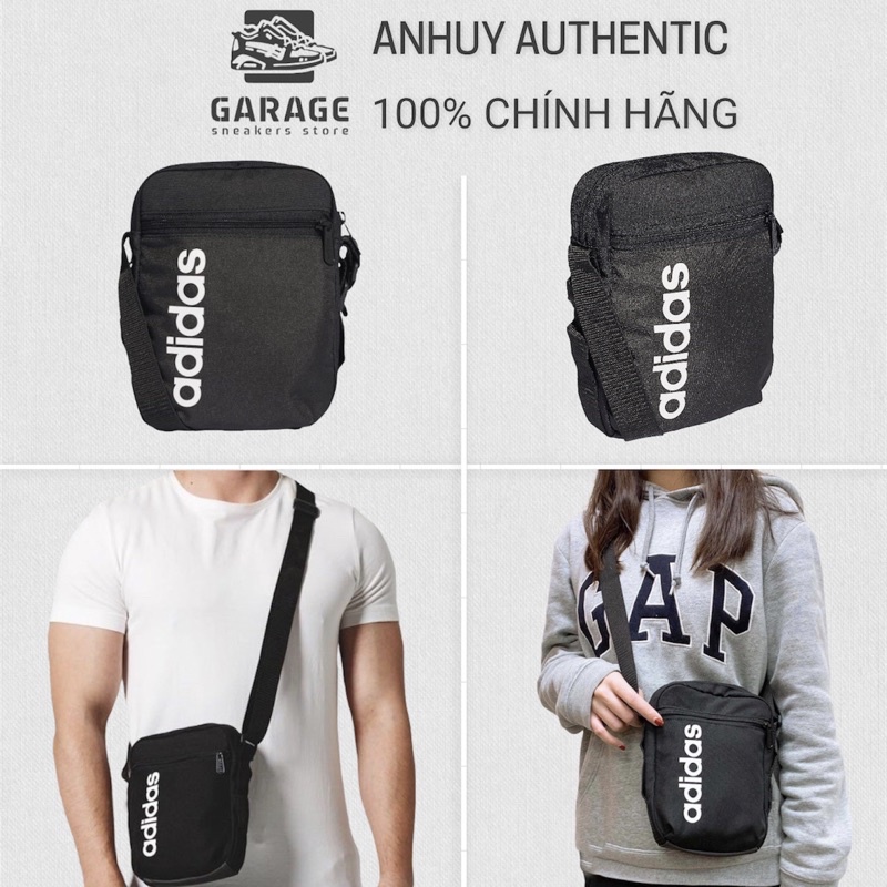 [100% CHÍNH HÃNG] Túi đeo chéo Adidas chính hãng LINEAR CORE - DT4822