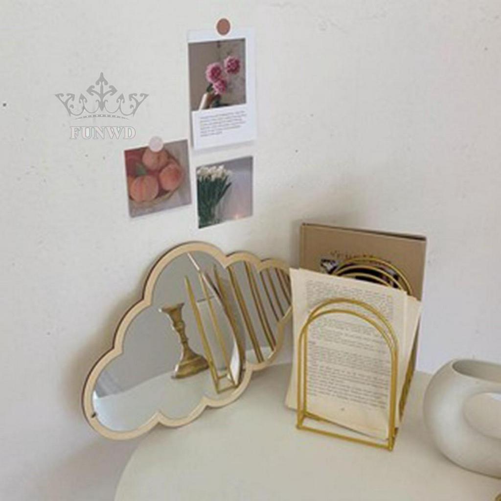 Gương gắn tường trang trí chất liệu acrylic hình đám mây độc đáo