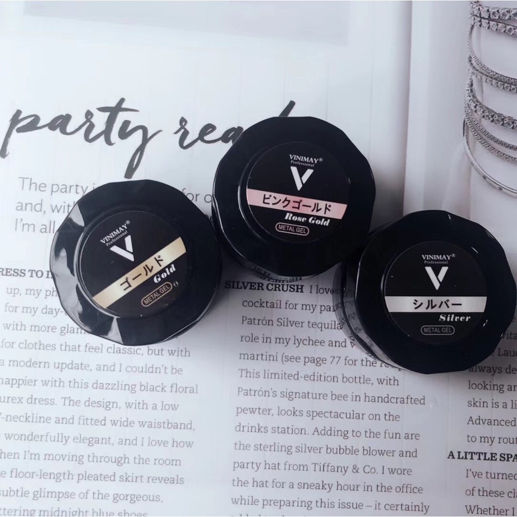 Gel vẽ metal Vinimay - Gel vẽ móng - Sushi nail mi