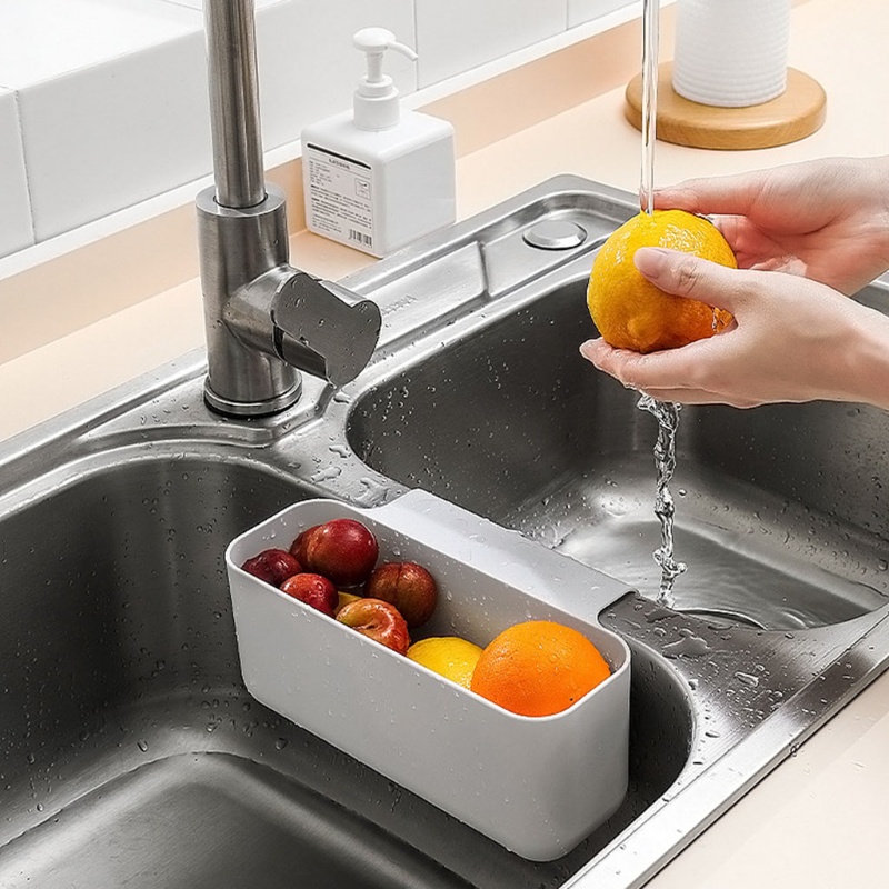 Giá Đựng Đồ Thoát Nước Gắn Bồn Rửa Chén Tiện Lợi