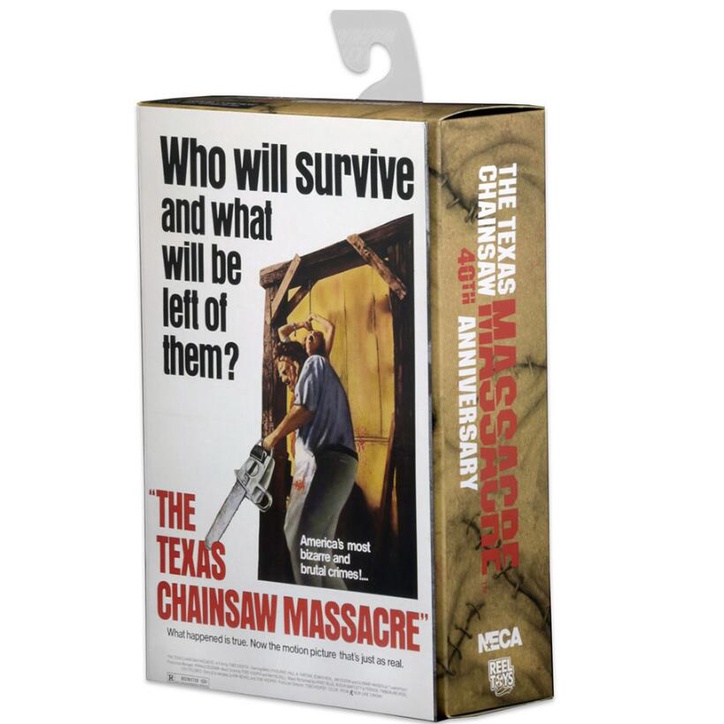 Mô Hình Nhân Vật NECA Texas Chainsaw Massacre Daface 7" Kỷ Niệm 40 Năm B17K