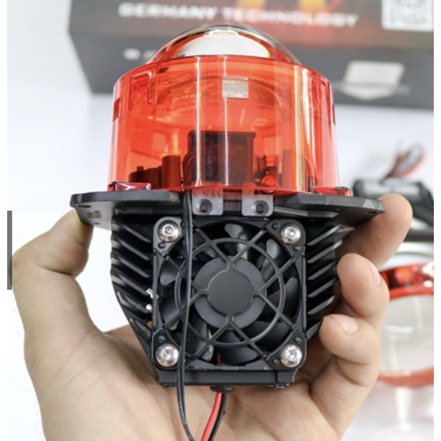 Bi Cầu Titan Black - Bi Led Titan Black RED PRO 2.0, CHÍNH HÃNG GTR, BẢO HÀNH 1 NĂM