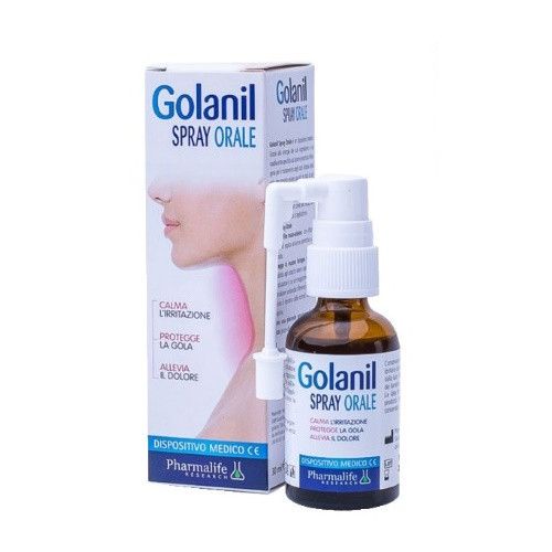 Xịt Họng GOLANIL SPRAY ORAL - Giúp Giảm Nóng Rát, Bảo Vệ Niêm Mạc Hầu - Thơm Mùi Tinh Dầu - Chai 30ml