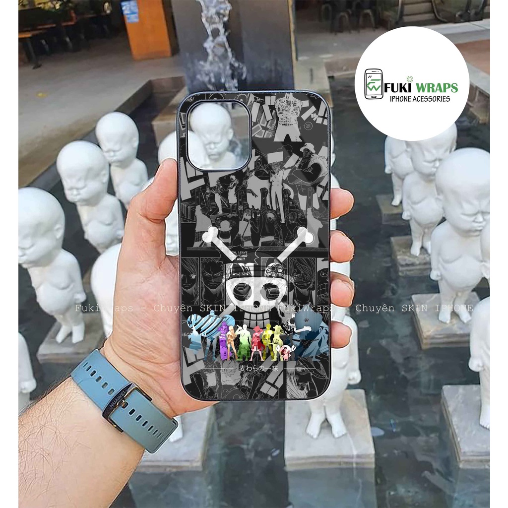 Ốp Lưng Kính Cường Lực / Case One Piece Chống Vỡ Dành Cho 13ProMax 12ProMax 11ProMax X XSMAX Fukishop