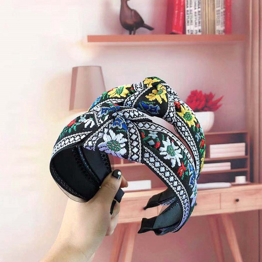 Băng Đô Vải Ren Hoa Xinh Xắn Cho Nữ