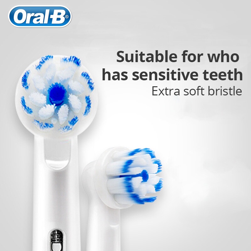 Set đầu bàn chải đánh răng điện ORAL-B EB60 thay thế siêu mềm mại tiện lợi