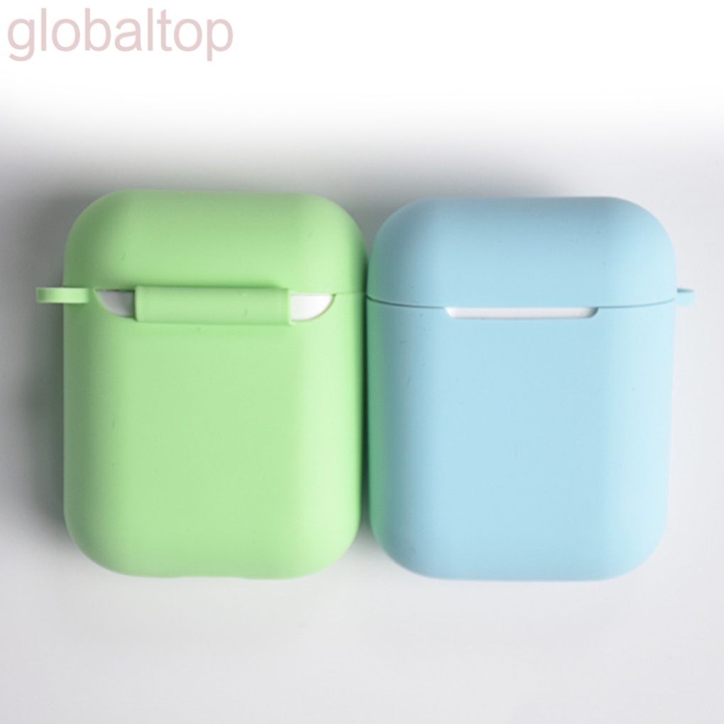 Vỏ Bảo Vệ Hộp Sạc Tai Nghe Bluetooth Không Dây Bằng Silicon Cho Airpods I9S / I10 / I11 / I12