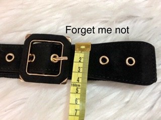Thắt lưng nhung bản 4cm. Có 2 màu