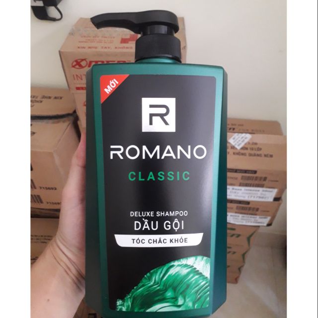 Dầu gội Romano 650g classic
