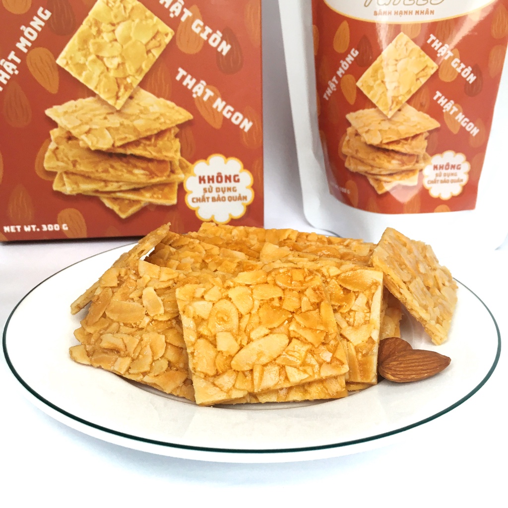 Bánh hạnh nhân cao cấp - Bánh ăn kiêng 2Bros không đường, dành cho giảm cân, tiểu đường. | BigBuy360 - bigbuy360.vn