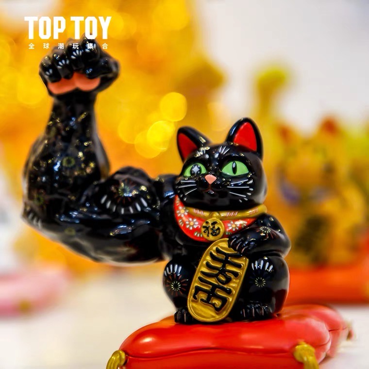 Mô Hình Búp Bê Mèo May Mắn Đáng Yêu Có Sẵn