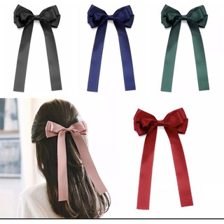 Sỉ 10 Kẹp Tóc Nơ Duy Băng Dài