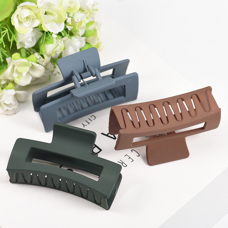 Kẹp Tóc Càng Cua Kiểu Dáng Hình Học Phong Cách Hàn Quốc Cho Nữ