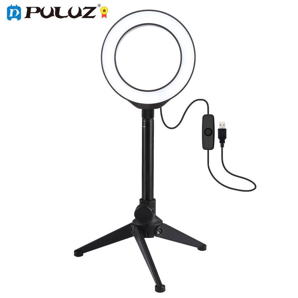 BTLIMER Vòng Đèn LED Hỗ Trợ Ánh Sáng Trắng Kết Nối USB Hỗ Trợ Quay Video Cho YouTube Tik Tok