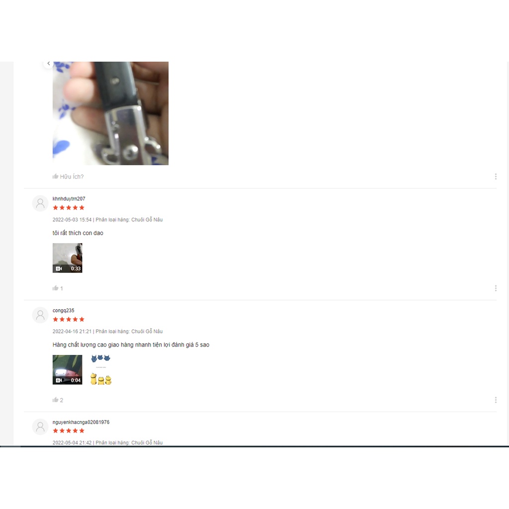 Dao Phượt Gấp Gọn Kiếm Cá Đen Nâu Cao Cấp Hutiknife