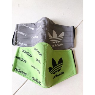 Khẩu Trang Vải KATE in Hình Adidas