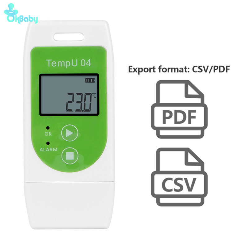 Máy Ghi Nhiệt Độ Dữ Liệu Usb Ob Tempu04 Pdf Có Thể Tái Sử Dụng