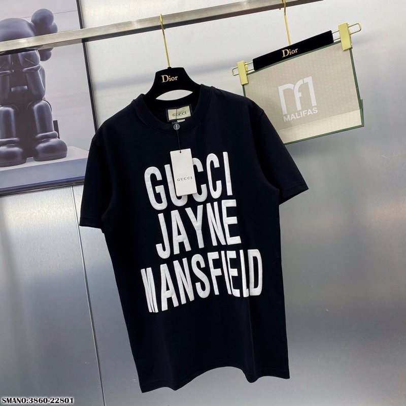 Áo Phông GC Chữ In Hai Mặt Chất Cotton Mát Mịn - Áo Thun Nam GC In Nhiệt Cao Cấp