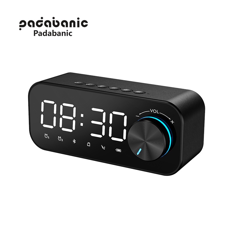 Loa Bluetooth Padabanic G12 Nghe Nhạc Kiêm Chức Năng Báo Thức Âm Thanh Sống Động Không Rè