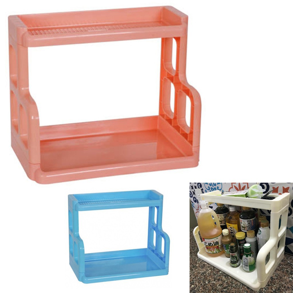 Kệ để đồ gia vị 2 tầng Song Long NO2735 [CỨNG CÁP CHẮC CHẮN]