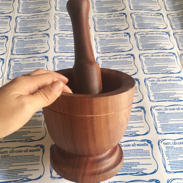 BỘ CỐI CHÀY GỖ NGHIẾN