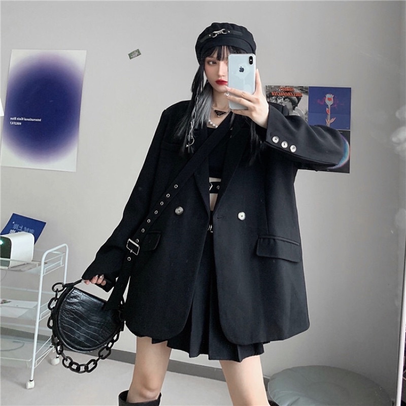 TKLIHN Áo khoác VEST ulzzang Áo khoác BLAZER ULZZANG loang màu HOT FASHION thiết kế ĐỘC LẠ cá tính 2021 KÈM 2 ẢNH THẬT | BigBuy360 - bigbuy360.vn