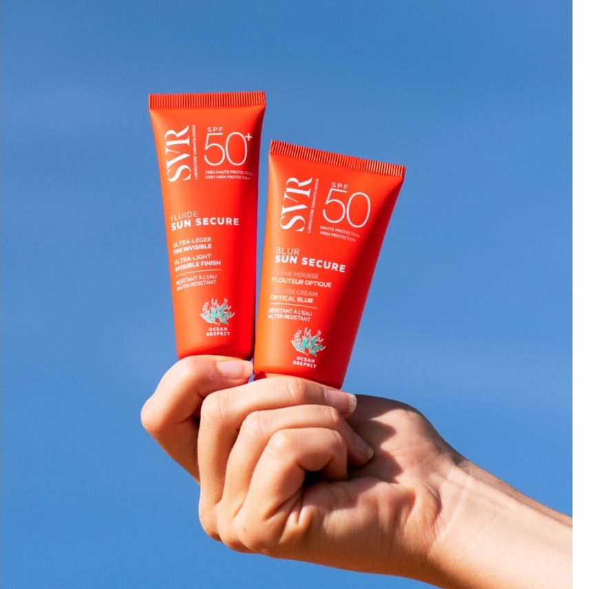 Kem chống nắng che khuyết điểm SVR Sun Secure Blur SPF50 50ml [NHẬP KHẨU CHÍNH HÃNG 100%]