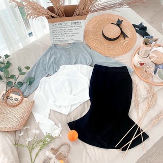 SET ÁO XOẮN EO CHÂN VÁY XẺ