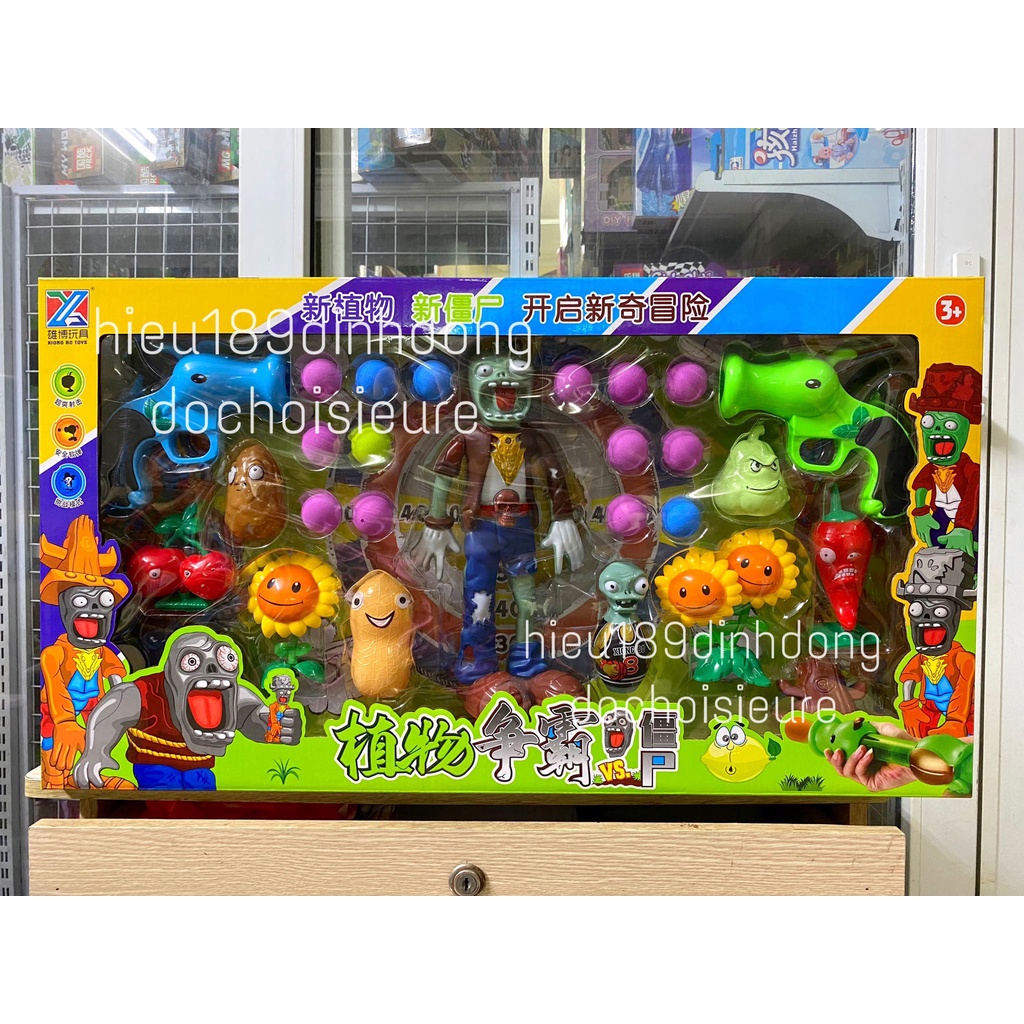 Vỉ Đồ Chơi Game Hot Plants vs Zombie xác ướp (ảnh thật) (Khách hàng chat chọn mẫu)